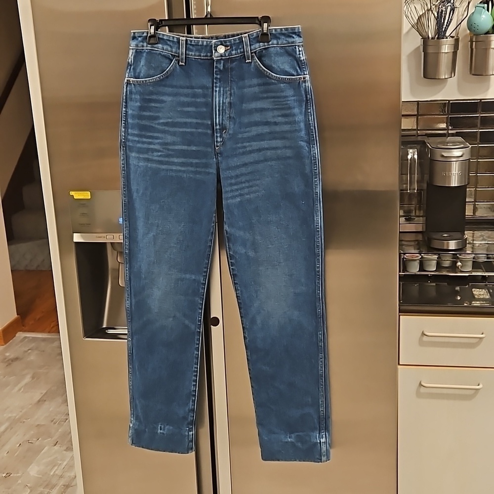 💕RE/DONE💕 70s Cigarette Jeans ~ River Blue 30 NWT - Picture 6 of 16